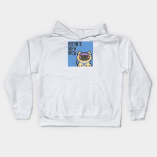 Pixel Cat 086 Kids Hoodie